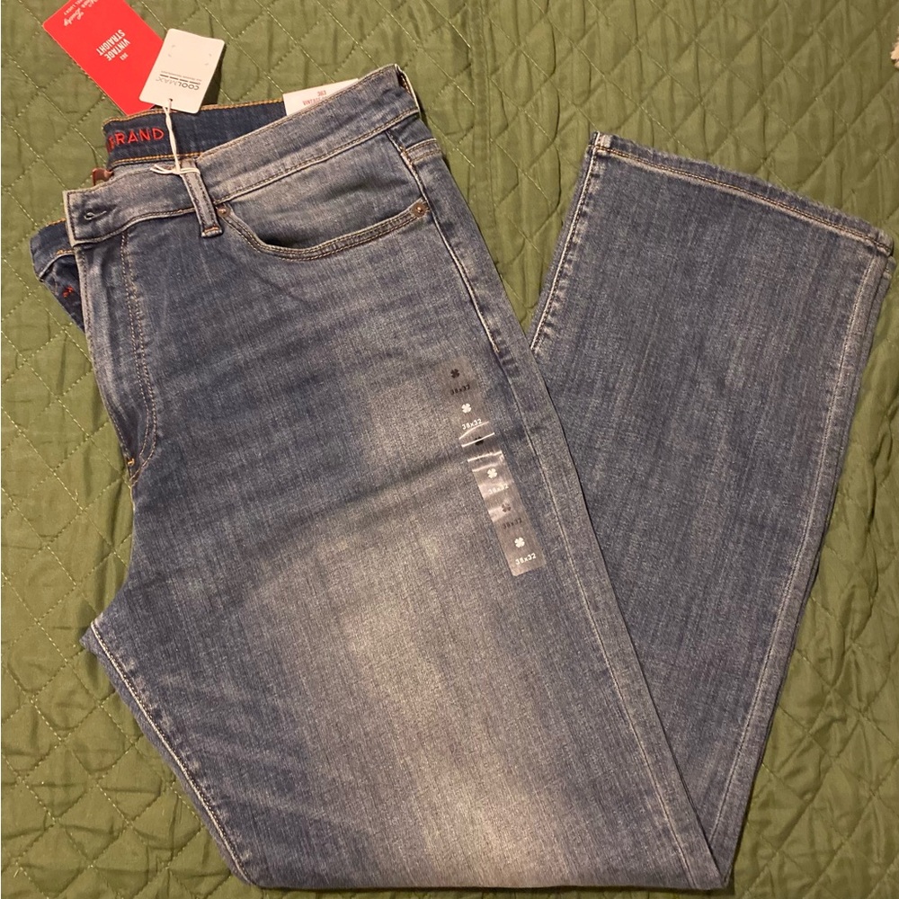 Men's Lucky Brand 38x32 Vintage Straight Jeans